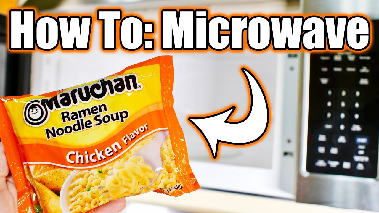 Can you microwave packet ramen