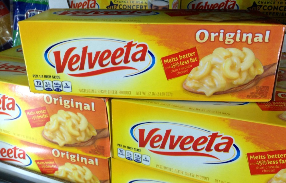 How do you thaw frozen Velveeta cheese?
