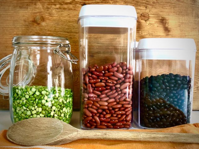 How do you store dried beans for years?
