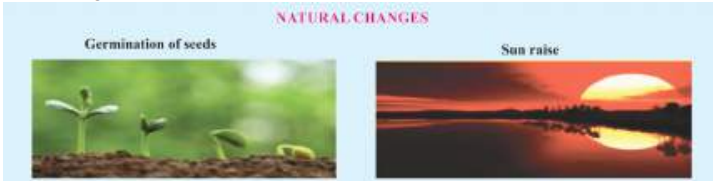 Natural changes - Man made changes, Fast changes - Slow changes 2