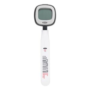 How do you reset an oxo thermometer