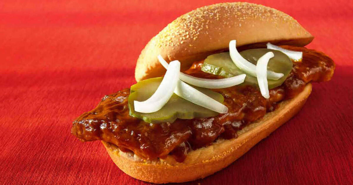 Is McRib coming back in 2021