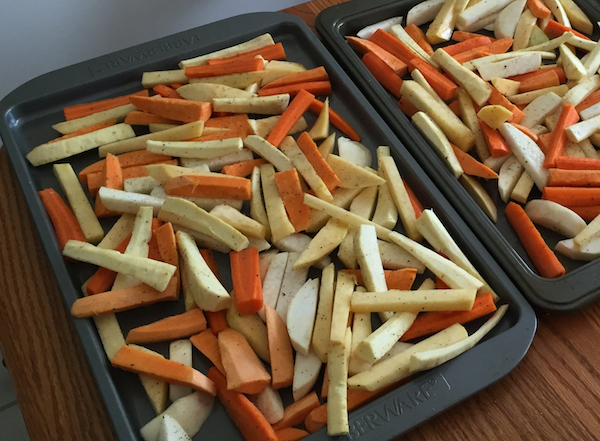 carrots and potatos