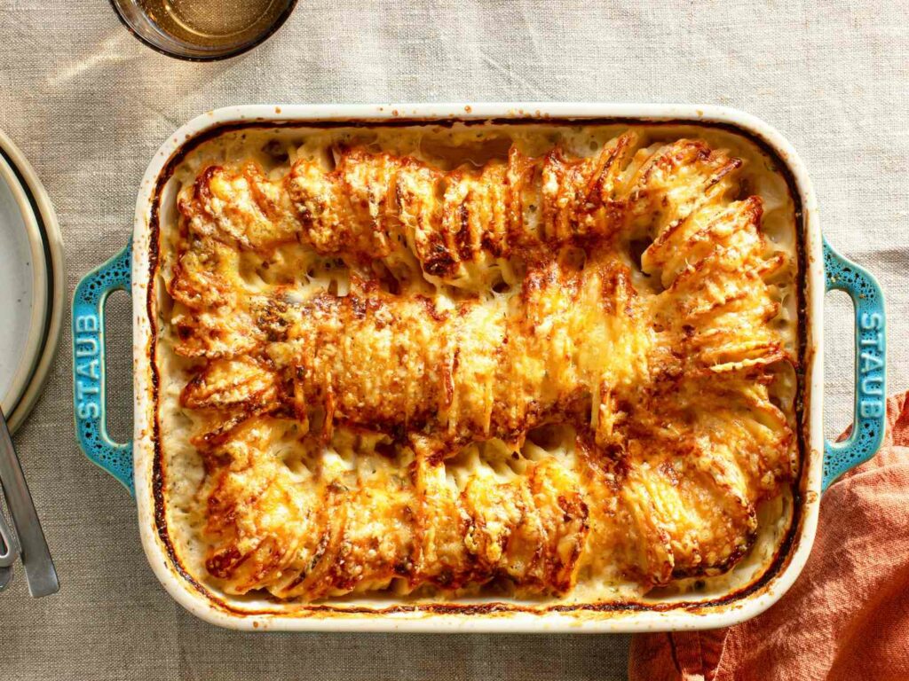 what is the difference between potato dauphinoise and gratin