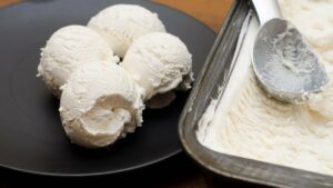 How do you make ice cream soft and fluffy