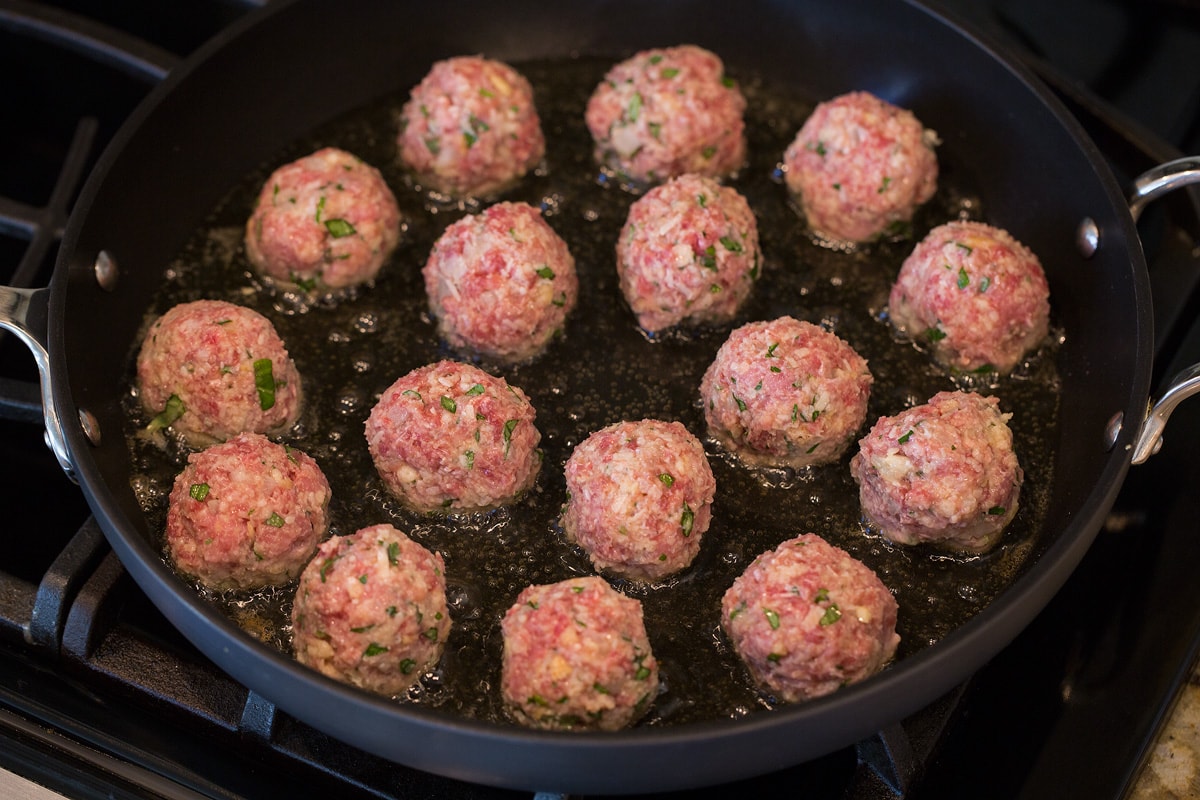 How do you tell if a meatball is done